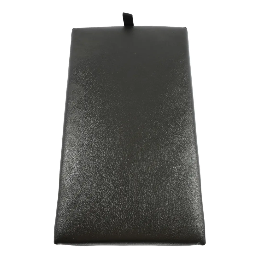 BMW F20 F30 F31 Rücksitz Armlehne Kopfstütze Cup Holder Konsole Schwarz Leder