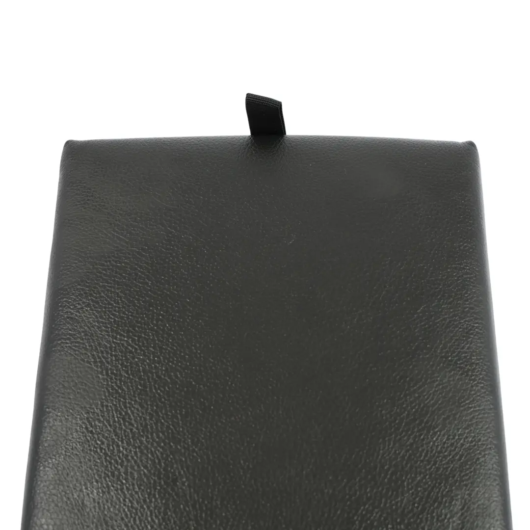 BMW F20 F30 F31 Rücksitz Armlehne Kopfstütze Cup Holder Konsole Schwarz Leder