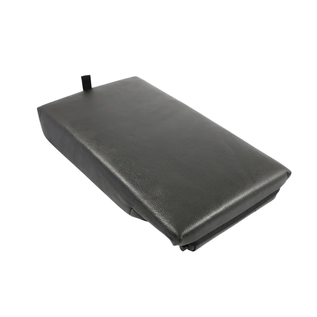 BMW F20 F30 F31 Rücksitz Armlehne Kopfstütze Cup Holder Konsole Schwarz Leder