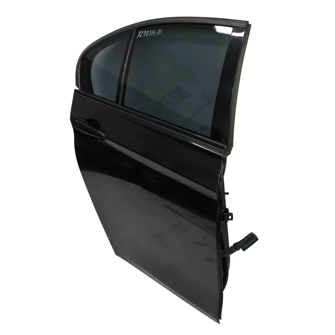 BMW F30 Rear Right Door O/S Black Sapphire Metallic - 475