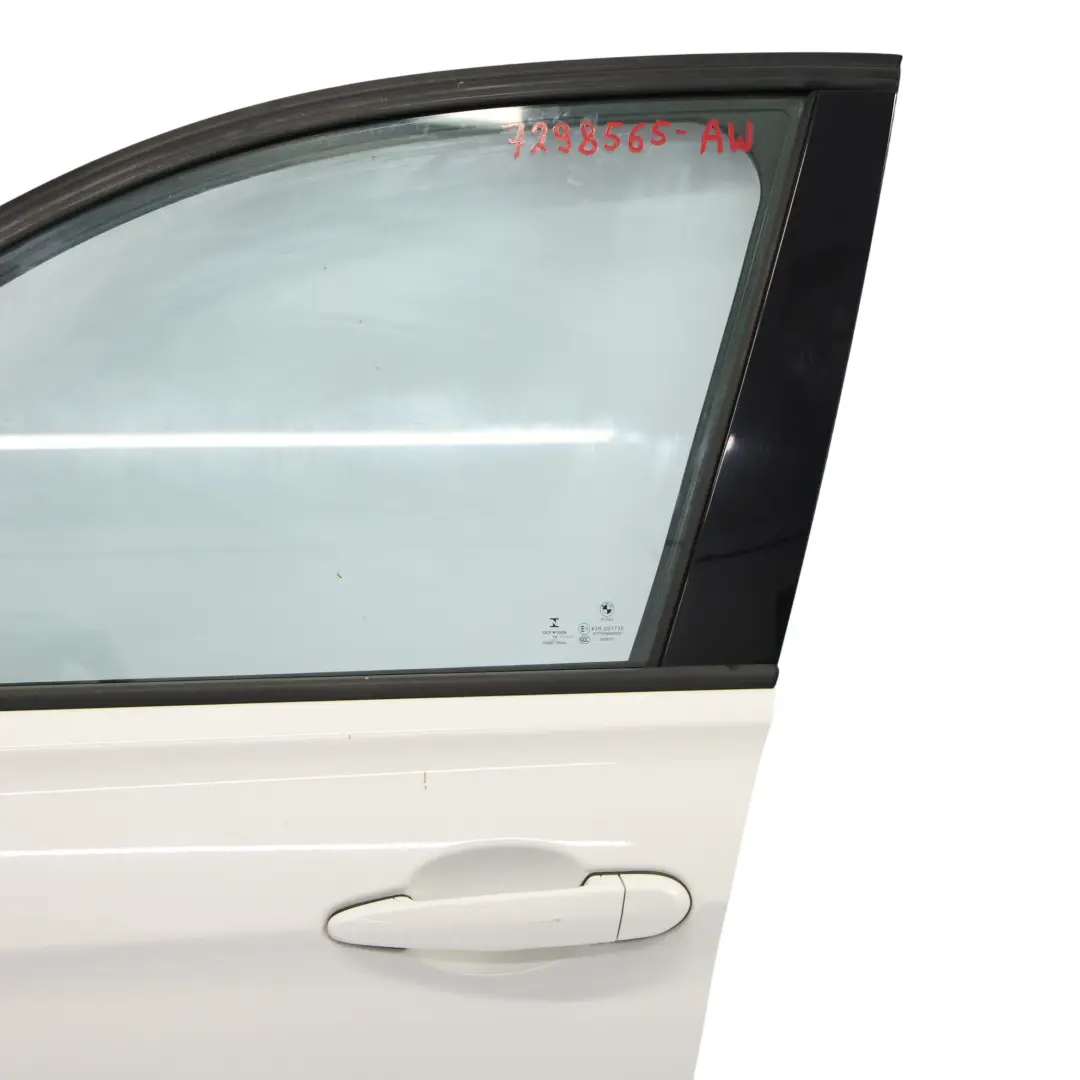 BMW F30 F31 Front Left Door N/S Alpinweiss Alpine White 3 - 300
