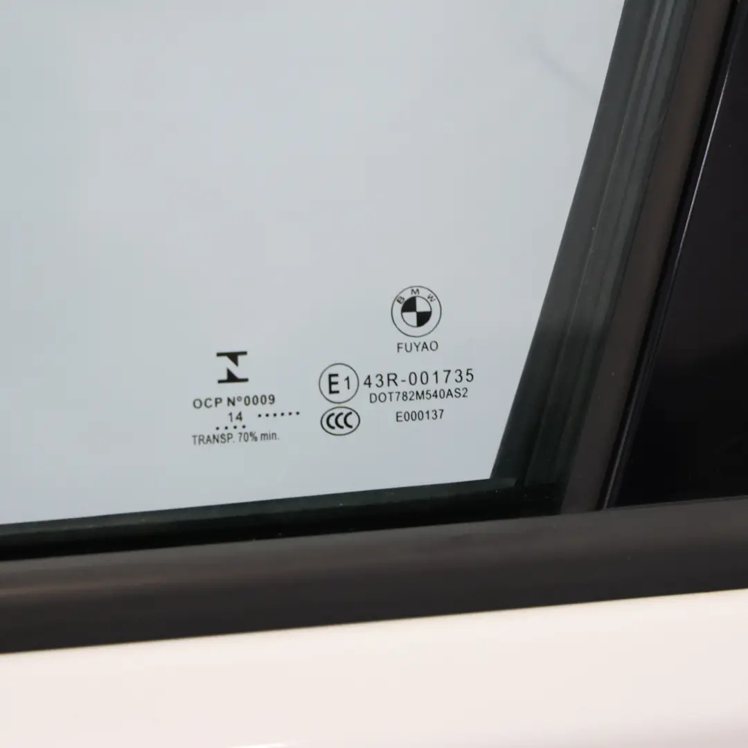 BMW F30 F31 Front Left Door N/S Alpinweiss Alpine White 3 - 300