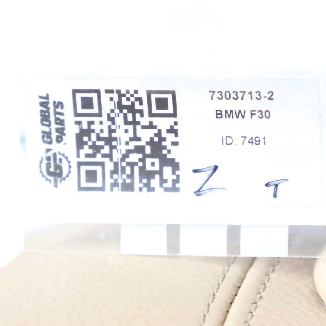 Front Seat BMW F30 F31 Left N/S Interior Leather Veneto Beige