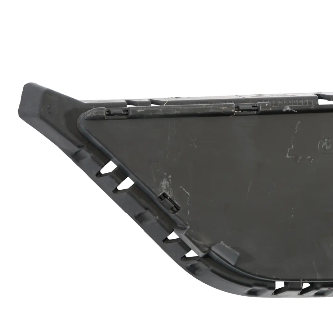 BMW X1 E84 Front Bumper Bottom Grille Trim Right O/S Black 7303754