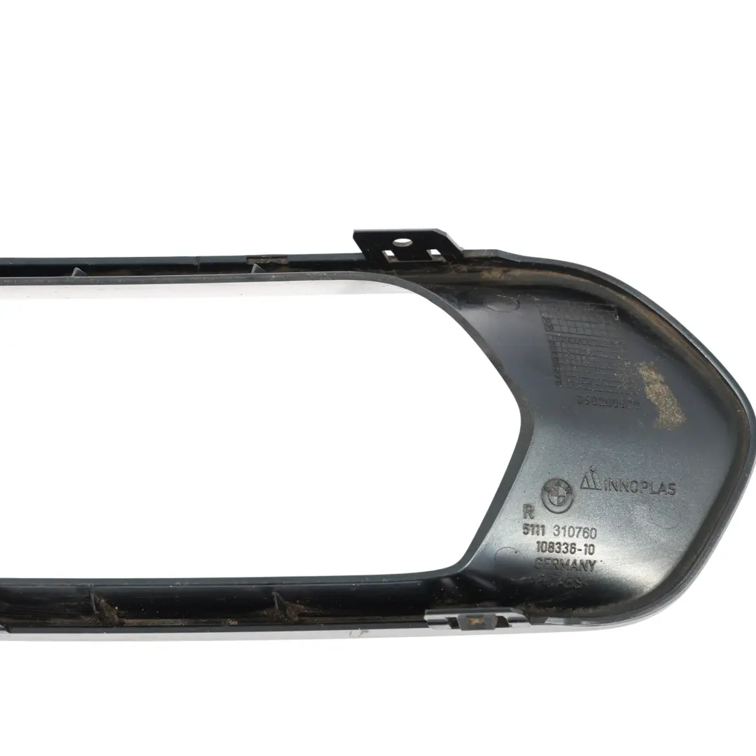 BMW F20 Air Inlet Duct Trim Right O/S Midnight Blue Metallic - B38 7310830