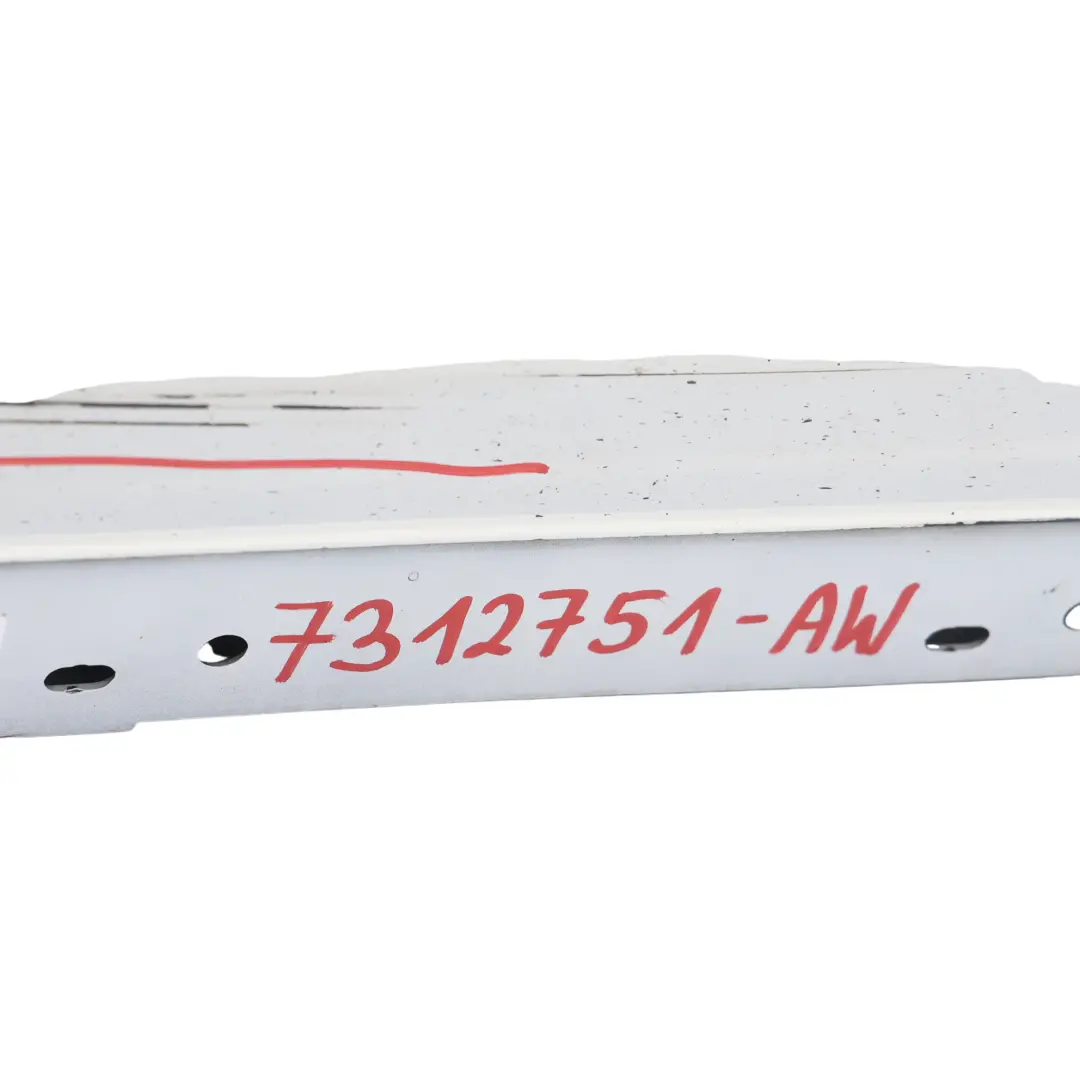 BMW F30 F31 Sill Strip Side Skirt Cover Left N/S Alpinweiss Alpine White - 300