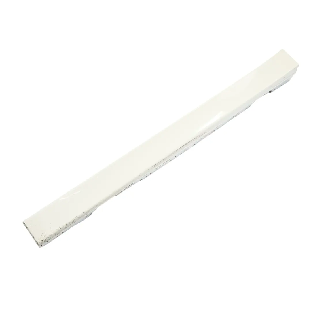 BMW F30 F31 Sill Strip Side Skirt Cover Left N/S Alpinweiss Alpine White - 300