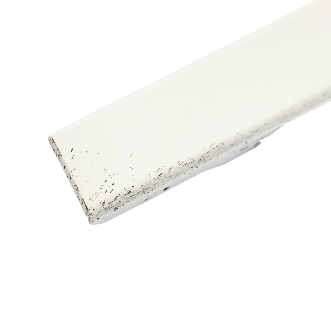 BMW F30 F31 Sill Strip Side Skirt Cover Left N/S Alpinweiss Alpine White - 300