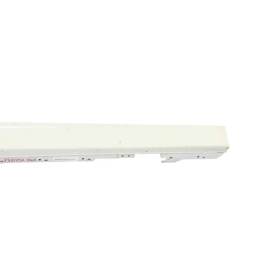 BMW F30 F31 Side Skirt Sill Strip Right O/S Alpinweiss Alpine White 3 - 300