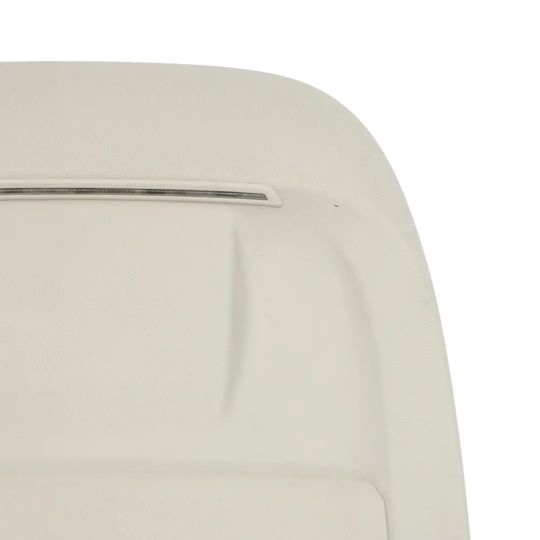 Seat Back Panel BMW F01 F02 Front Seat Backrest Trim Cover White 7319050