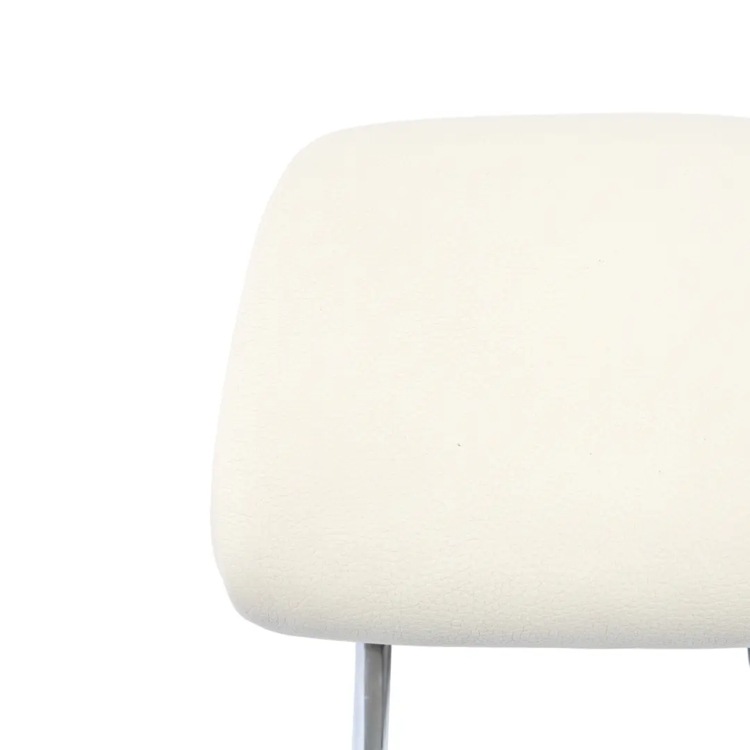 BMW F01 F02 Seat Headrest Electric Front Leather Ivory White 7319112