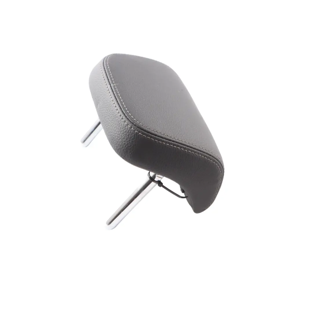 Seat Head Rest BMW F30 F31 Rear Headrest Center Leather Black 7320239