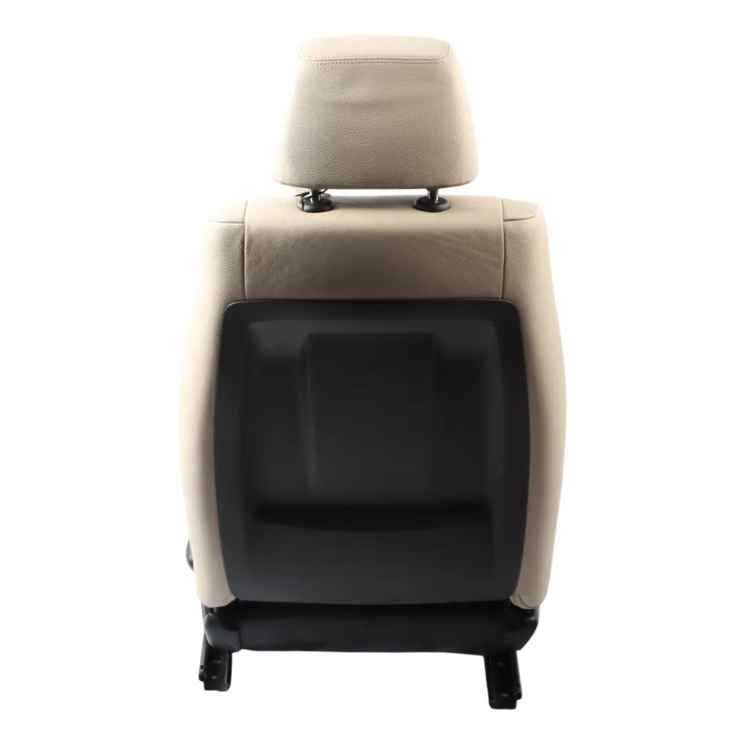 BMW X1 E84 Seat Front Left N/S Heated Leather Nevada Oyster Piping Black/Yellow