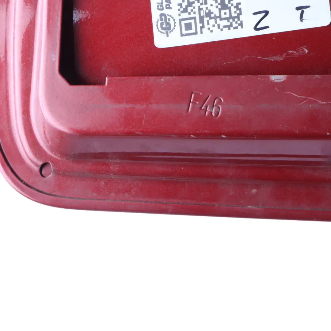 BMW F46 Fuel Filler Cover Fill in Flap Cap Flamenco Red Brilliant C06 7332407