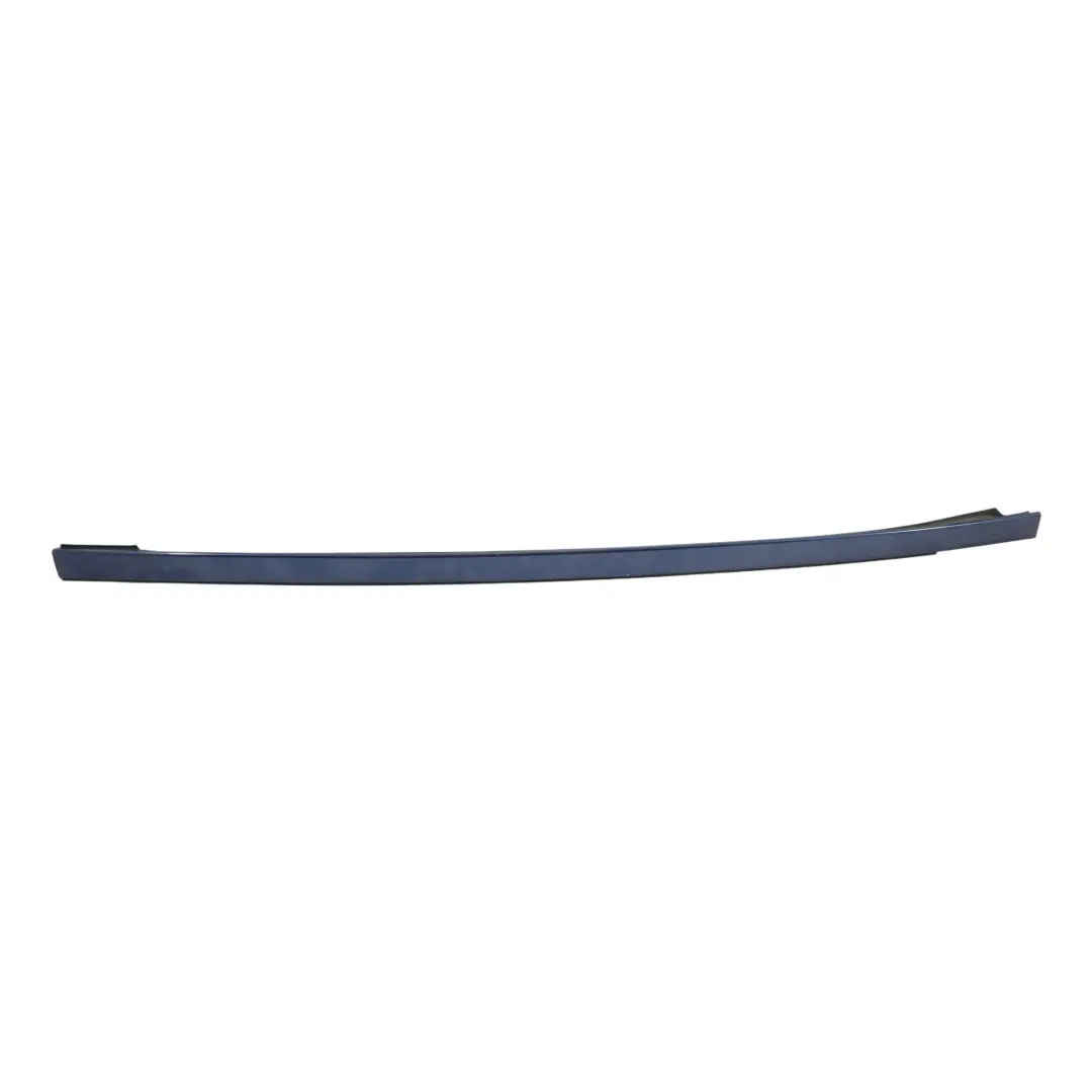 BMW F11 Touring Windscreen Strip Right O/S Moulding Trim Tiefseeblau Blue - A76 