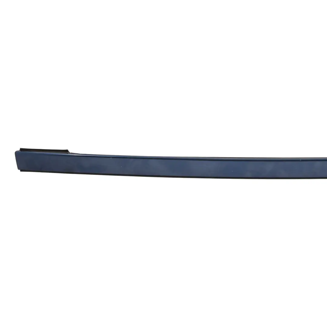 BMW F11 Touring Windscreen Strip Right O/S Moulding Trim Tiefseeblau Blue - A76 