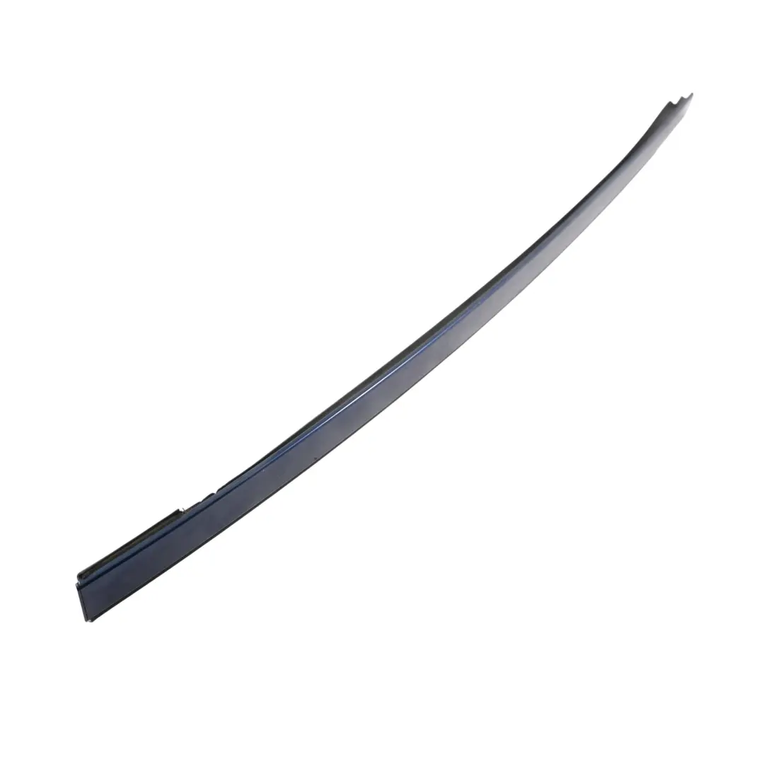 BMW F11 Touring Windscreen Strip Right O/S Moulding Trim Tiefseeblau Blue - A76 