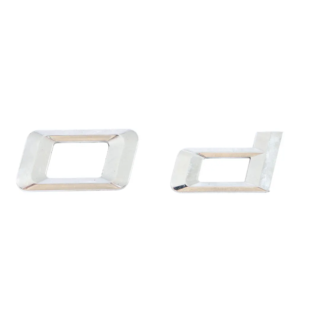Lettering BMW F06 F12 F13 640d Rear Boot Trunk Lid Adhered Emblem Logo Badge