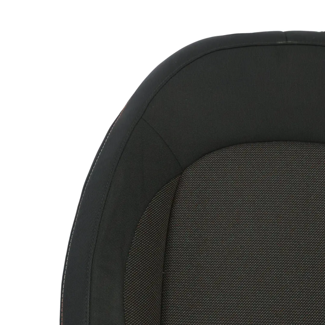 Seat Backrest Mini Cooper One F55 F54 F60 Front Right O/S Cloth Carbon Black