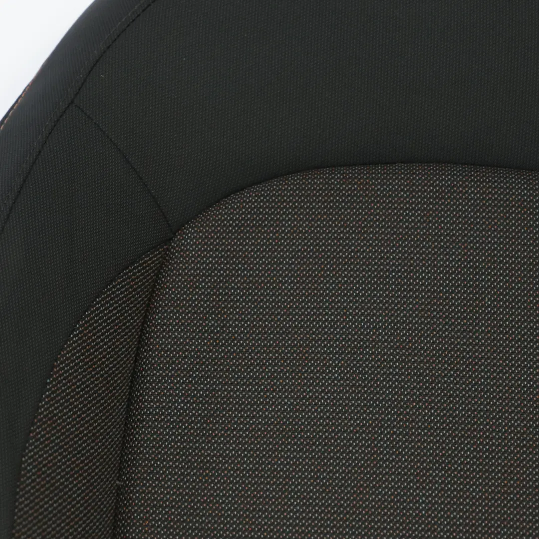 Seat Backrest Mini Cooper One F55 F54 F60 Front Right O/S Cloth Carbon Black