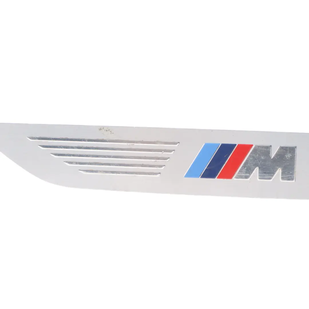 BMW X5 F15 M50d Front Rear Door Entrance Sill Panel Cover Trim Plate SET 7370423