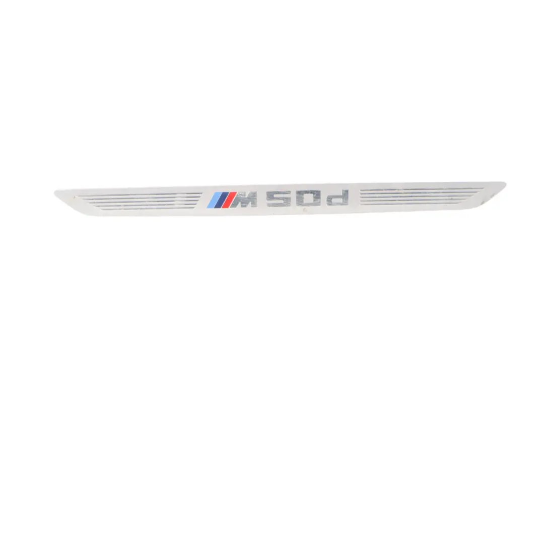 BMW X5 F15 M50d Front Rear Door Entrance Sill Panel Cover Trim Plate SET 7370423