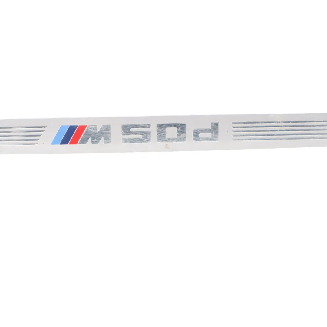 BMW X5 F15 M50d Front Rear Door Entrance Sill Panel Cover Trim Plate SET 7370423