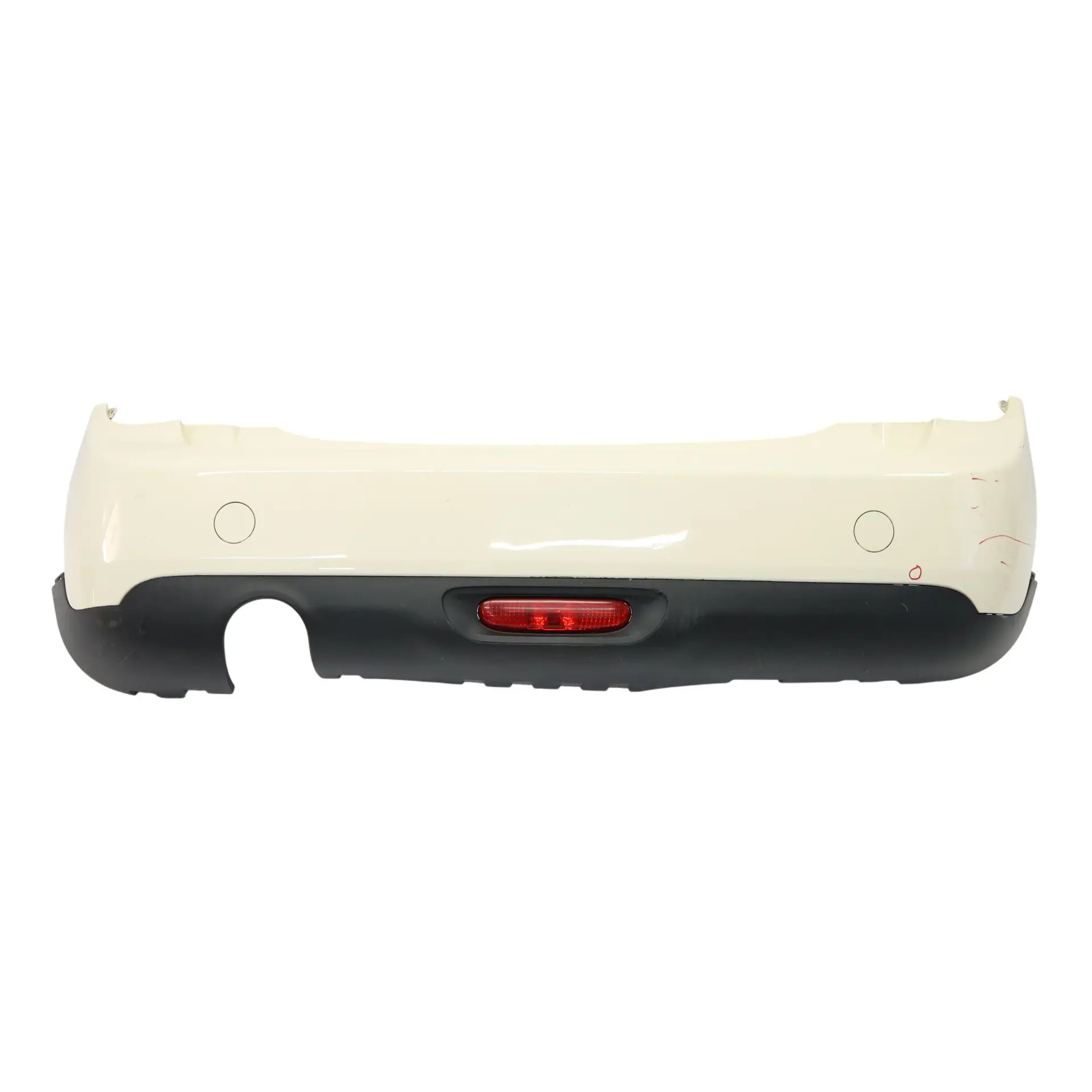 Mini F55 Rear Bumper Trim Panel Cover Pepper White - 850