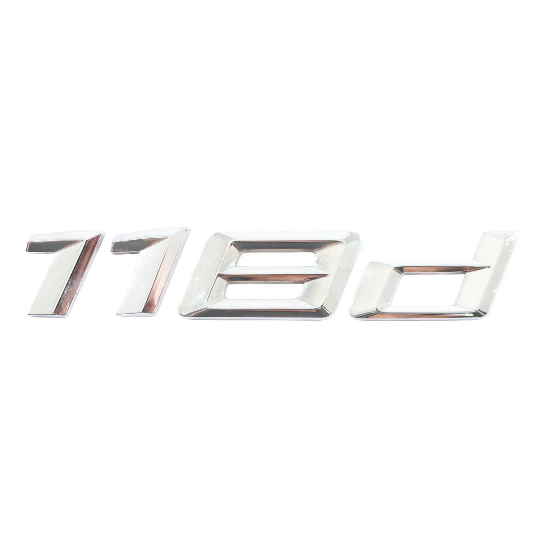 Rear Trunk Emblem BMW F20 LCI Lettering Adhered Boot Lid 118d 7383785