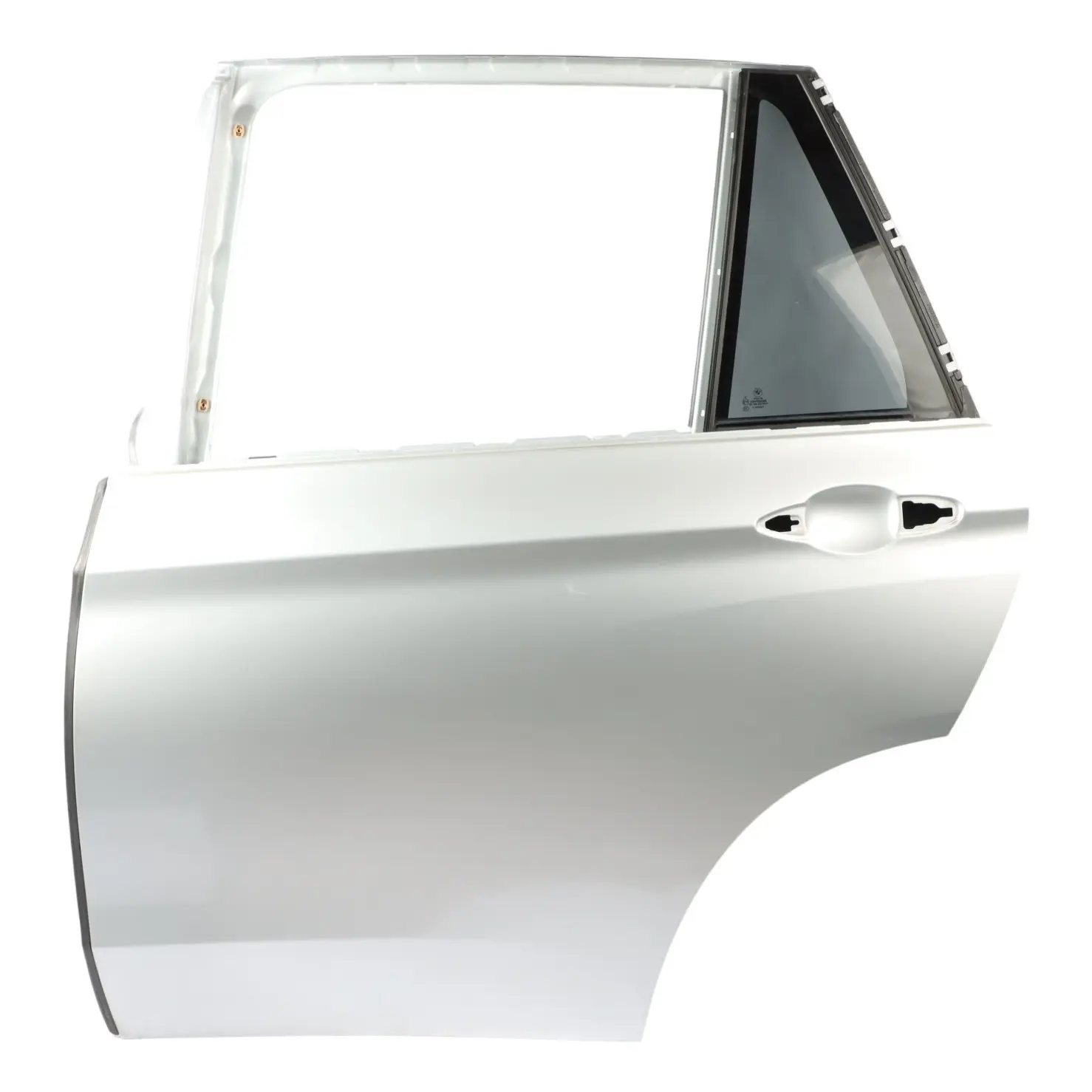 BMW X5 F15 Door Rear Left N/S Glacier Silver Metallic - A83