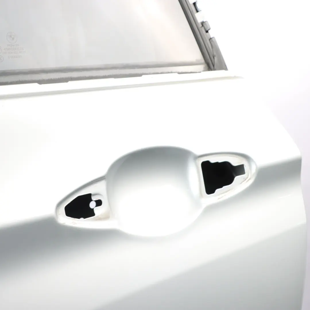 BMW X5 F15 Door Rear Left N/S Glacier Silver Metallic - A83