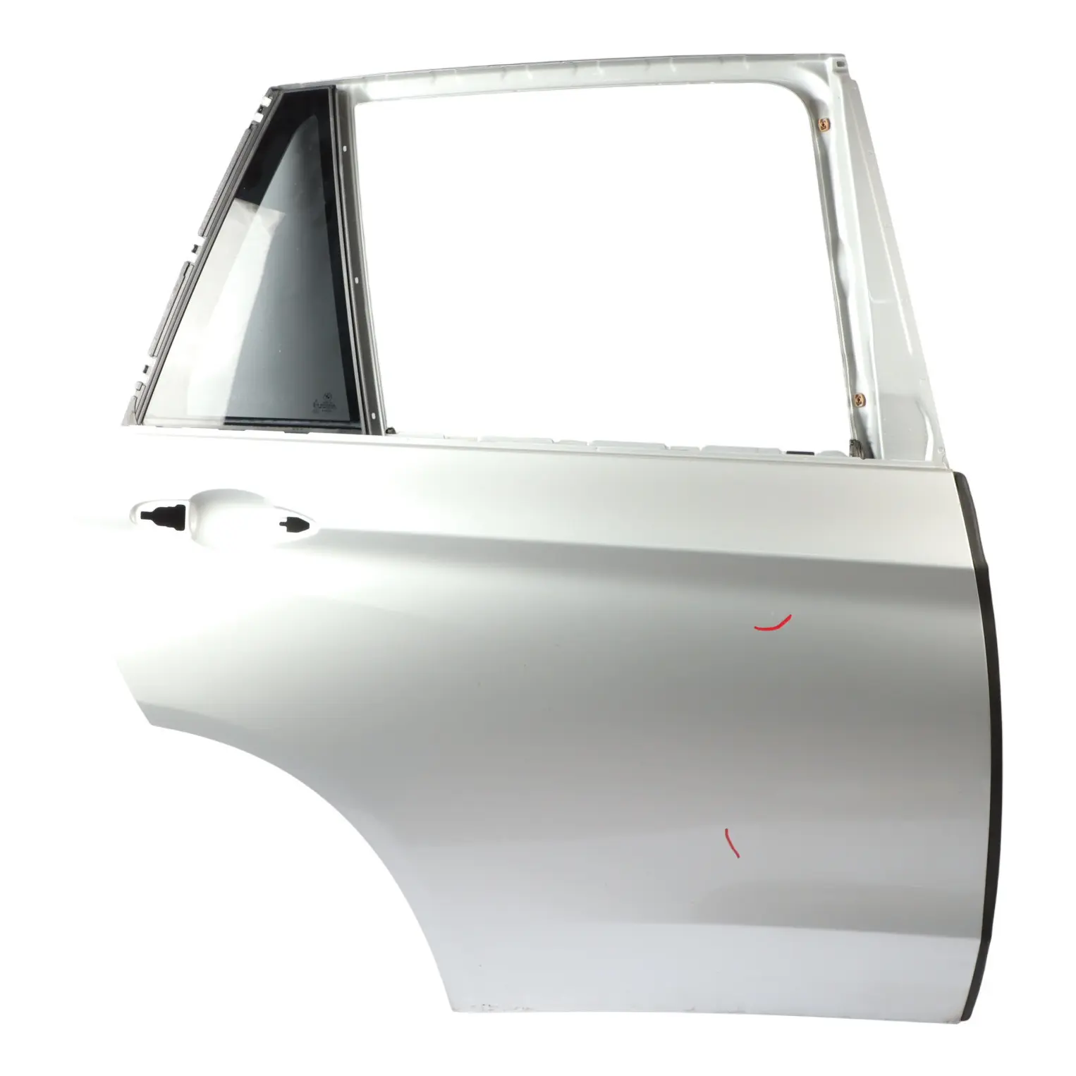 BMW X5 F15 Door Rear Right O/S Glacier Silber Silver Metallic - A83