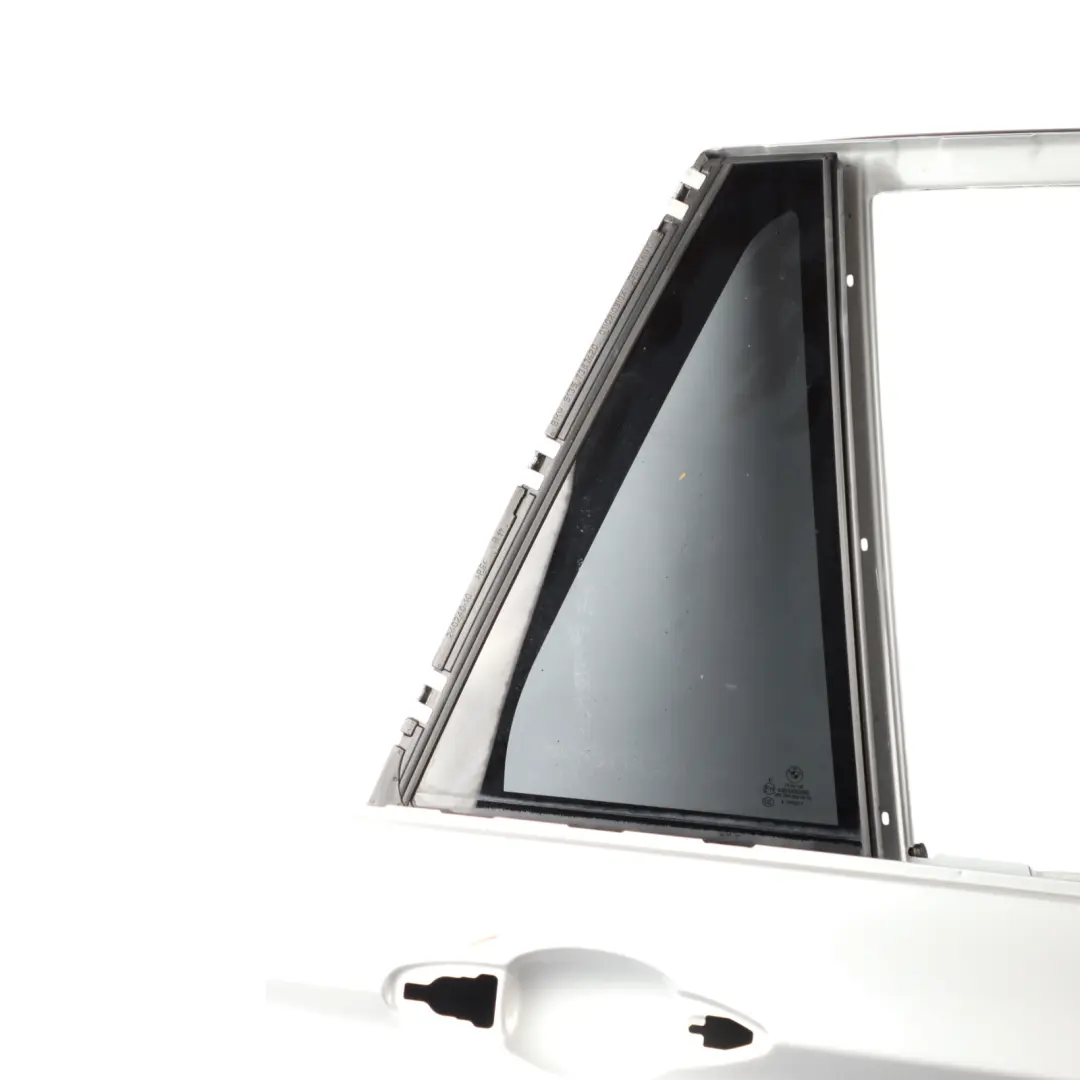 BMW X5 F15 Door Rear Right O/S Glacier Silber Silver Metallic - A83 