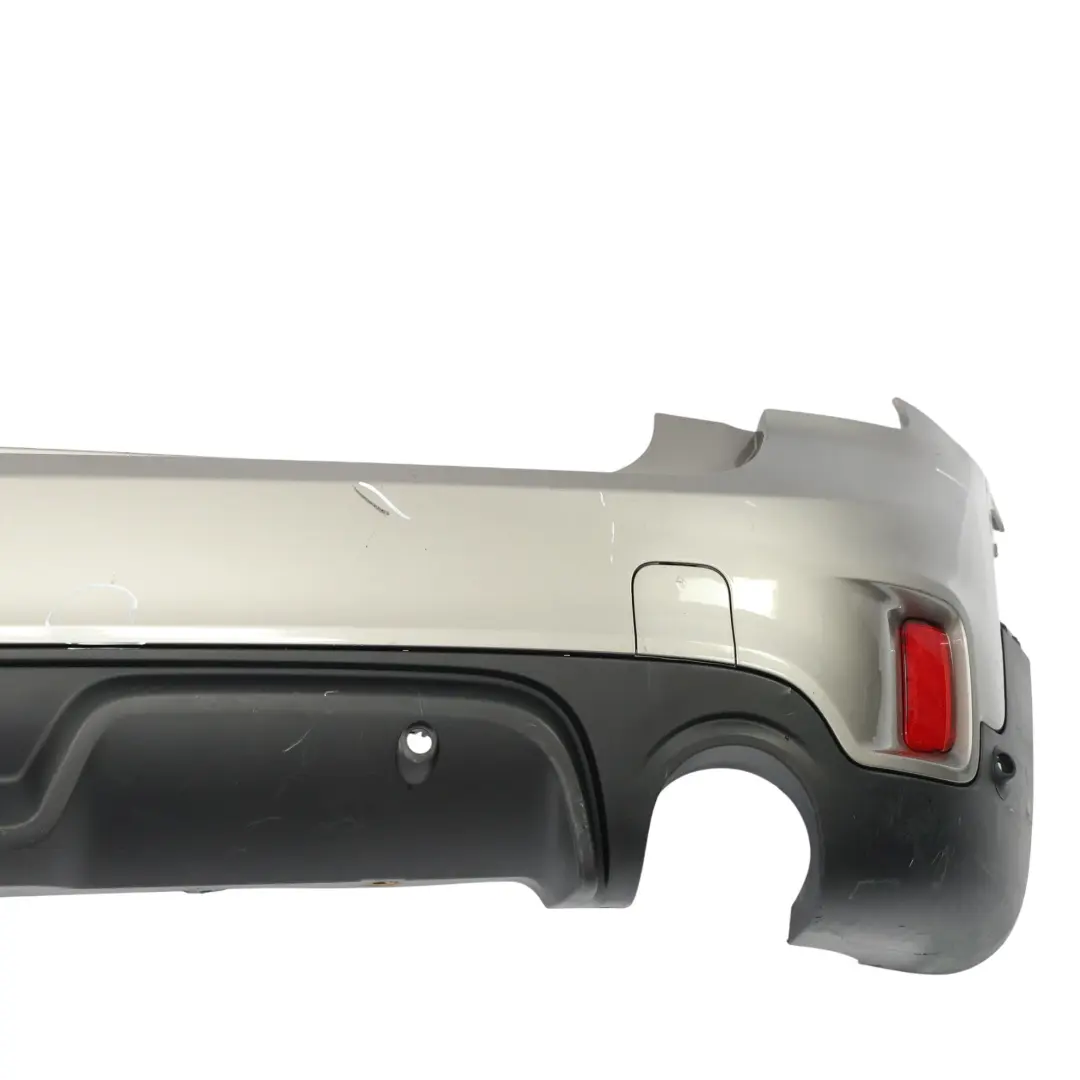 Mini F60 Countryman Rear Bumper Complete Trim Panel PDC Melting Silver - C2K 