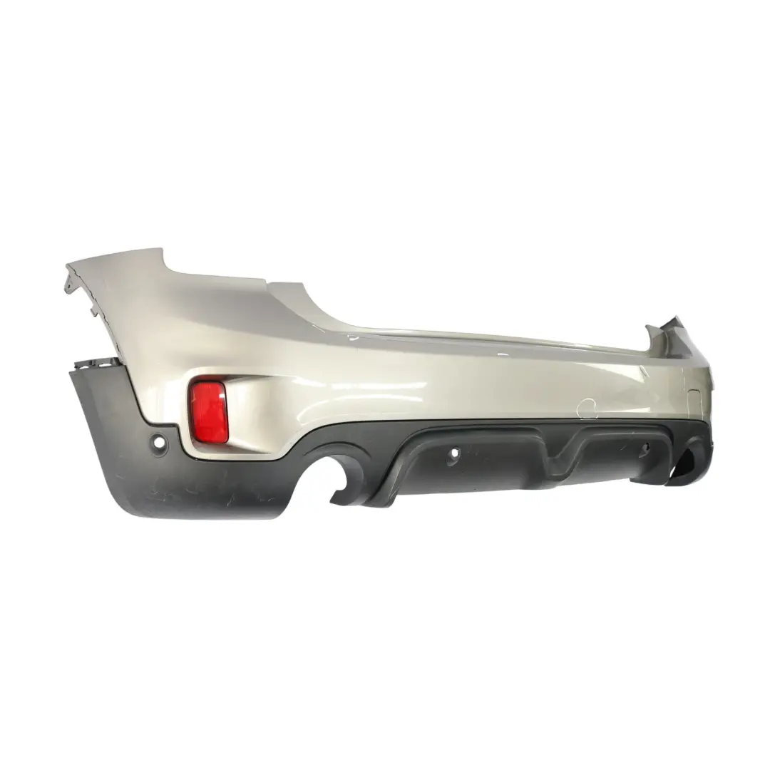 Mini F60 Countryman Rear Bumper Complete Trim Panel PDC Melting Silver - C2K 