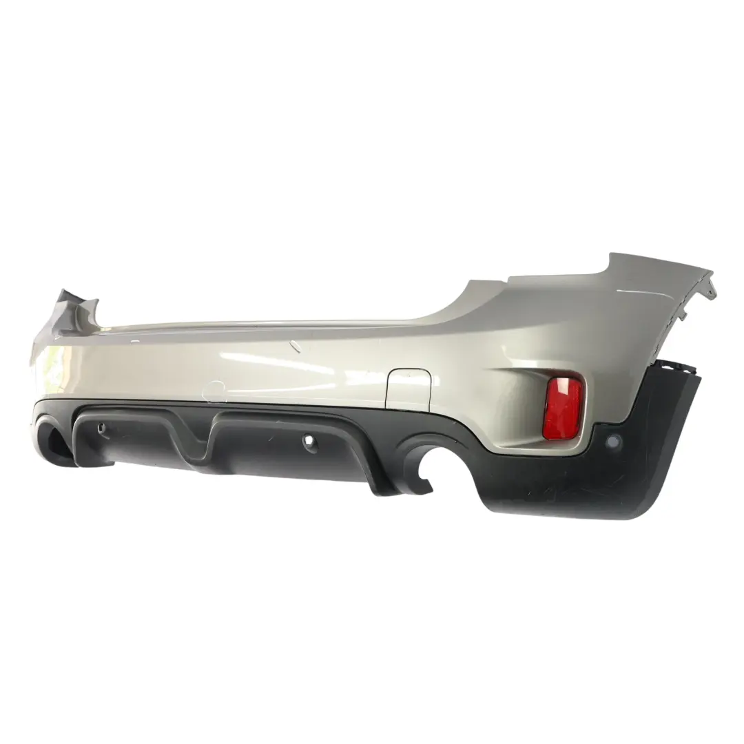 Mini F60 Countryman Rear Bumper Complete Trim Panel PDC Melting Silver - C2K 