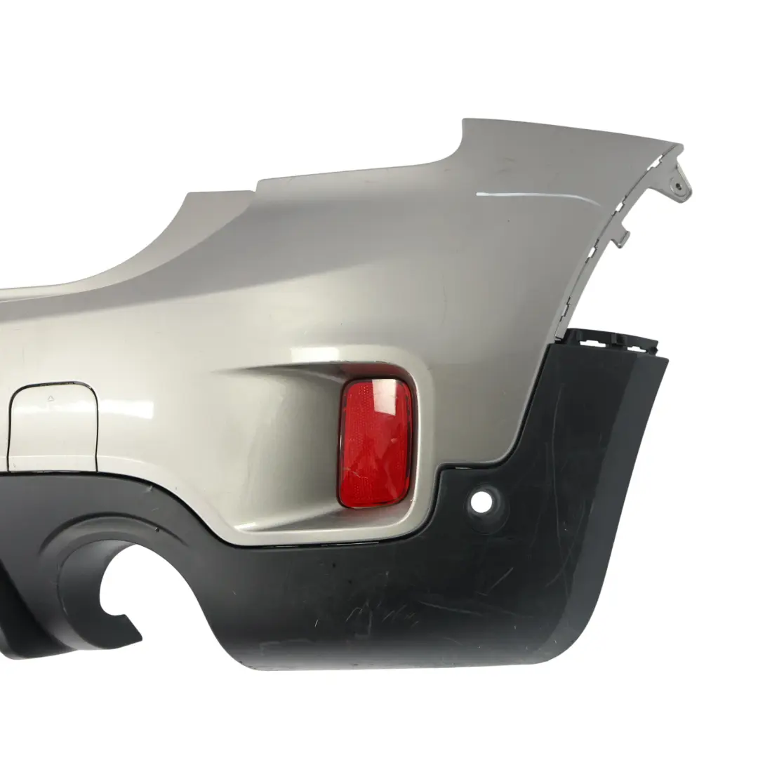 Mini F60 Countryman Rear Bumper Complete Trim Panel PDC Melting Silver - C2K 