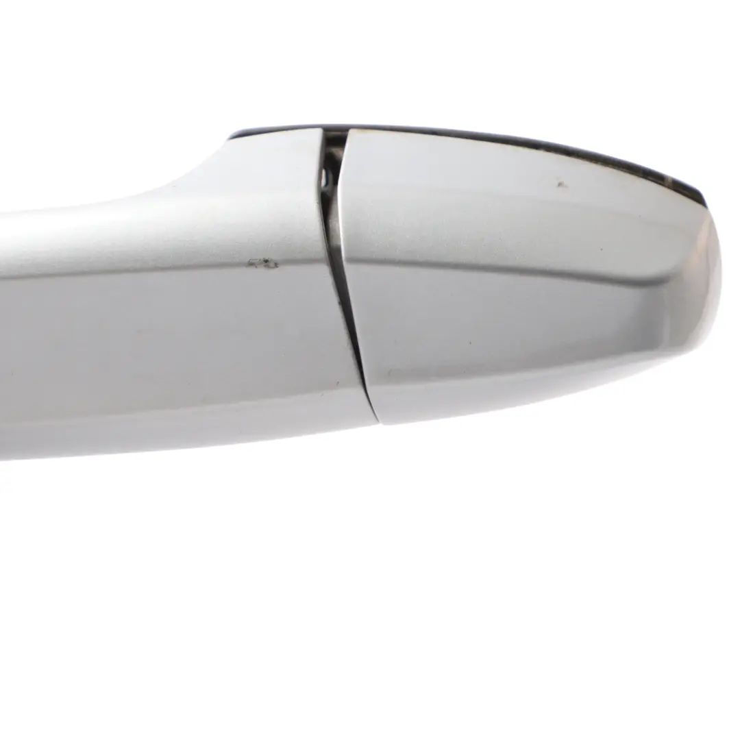 BMW X5 F15 Rear Door Handle Grab Outside Right O/S Glacier Silber A83 7396308