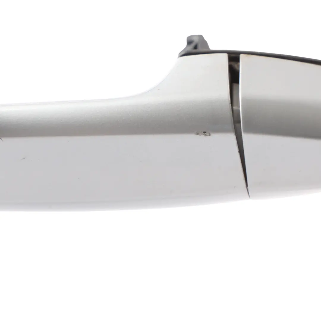 BMW X5 F15 Rear Door Handle Grab Outside Right O/S Glacier Silber A83 7396308