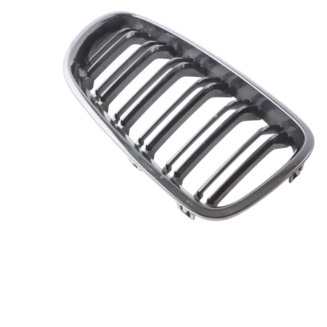 BMW F10 LCI Front Bumper Grille Frame Left Right N/O/S Chrome 7412323 7412324