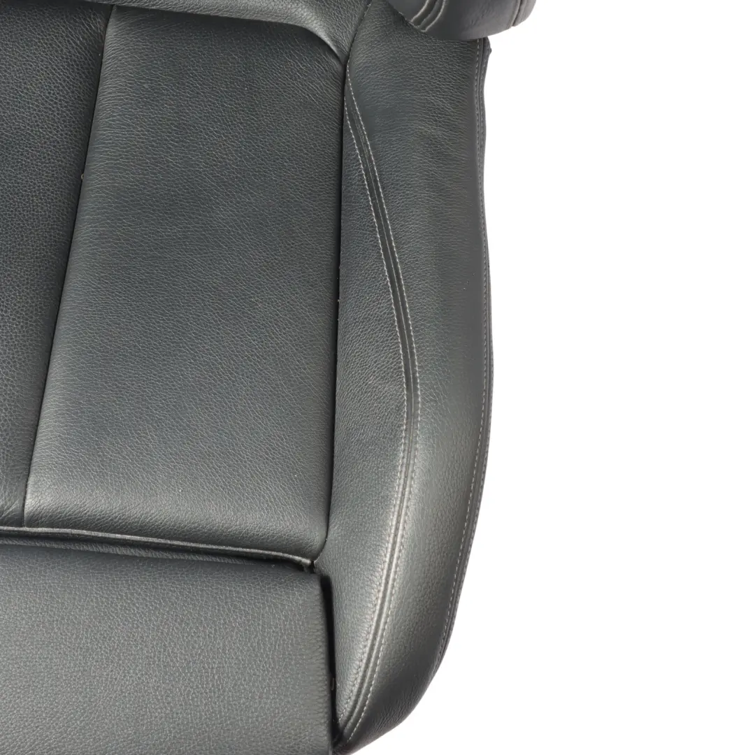 Front Sport Seat BMW F30 F31 LCI Right O/S Black Leather Oyster Dark Accent