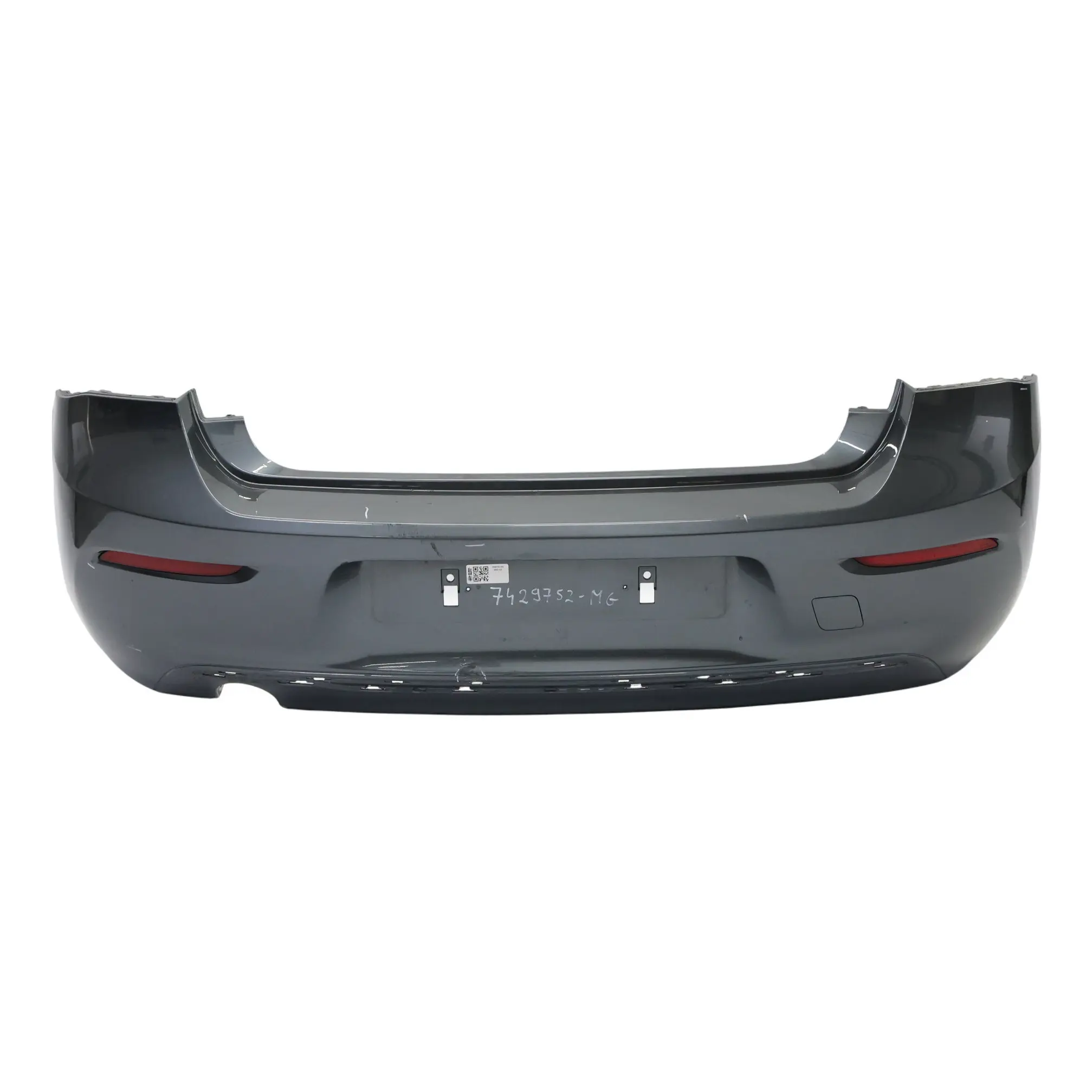Rear Bumper BMW F20 F21 LCI Trim Panel Covering Mineral Grau Metallic - B39