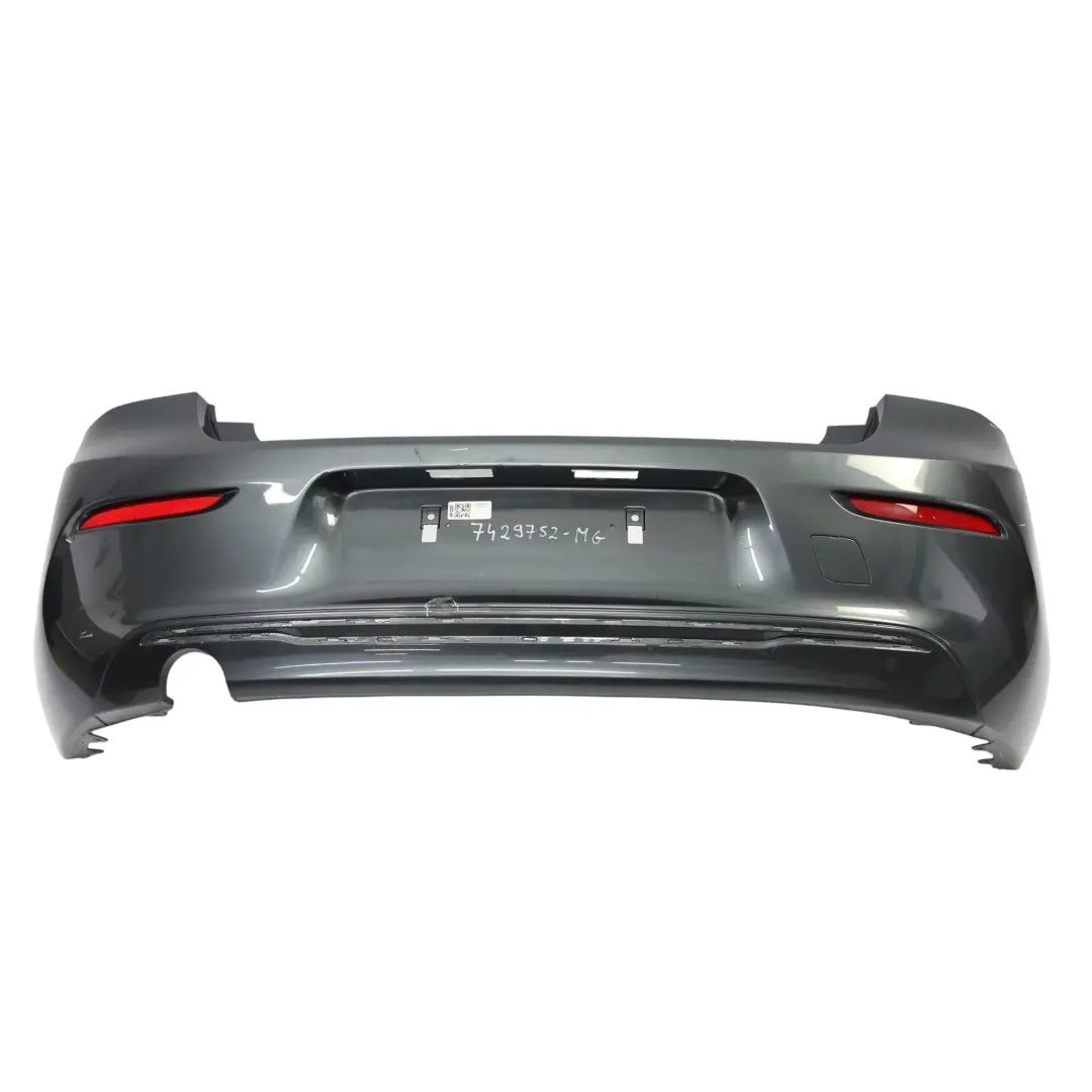 Rear Bumper BMW F20 F21 LCI Trim Panel Covering Mineral Grau Metallic - B39