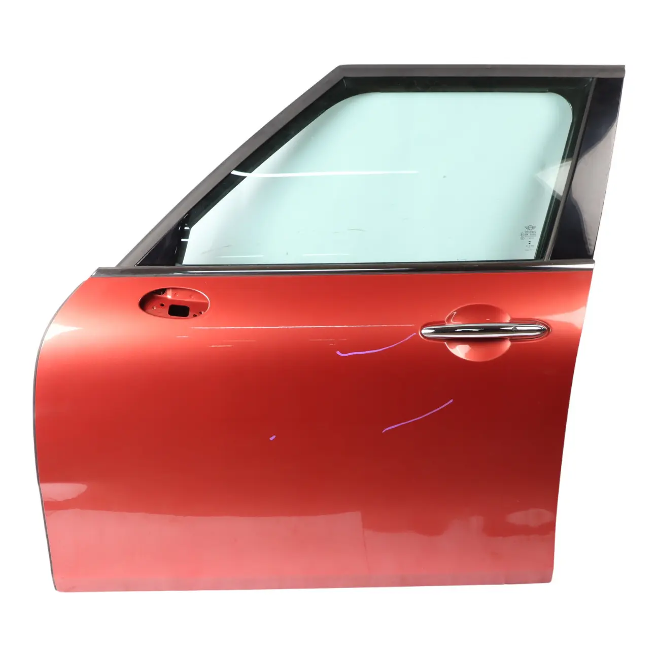 Mini F54 Clubman Front Door Left N/S Indian Red Metallic - C3X
