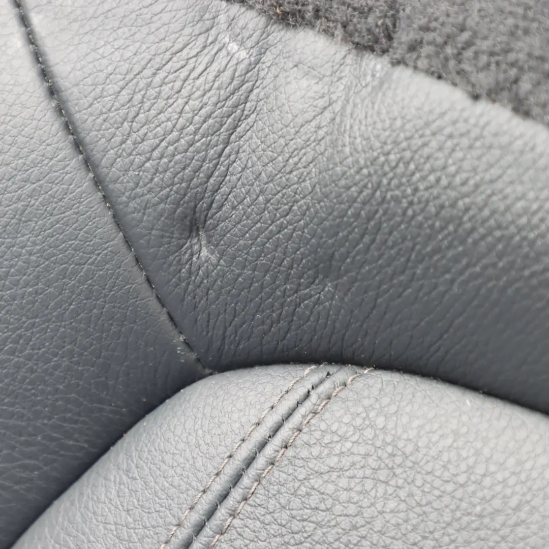 BMW X5 F15 Rear Seat Bench Couch Sofa Covering Interior Leather Dakota Black