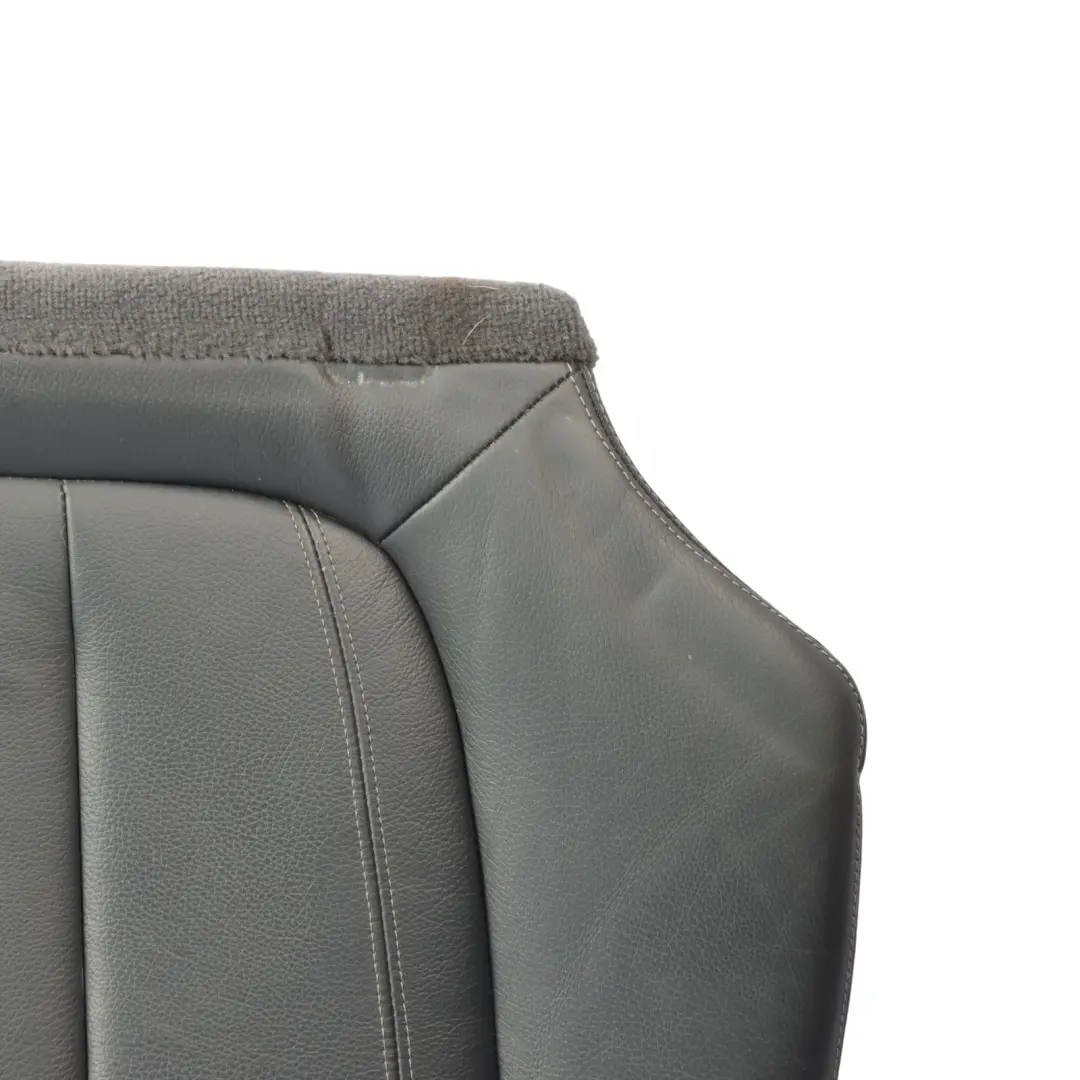 BMW X5 F15 Rear Seat Bench Couch Sofa Covering Interior Leather Dakota Black