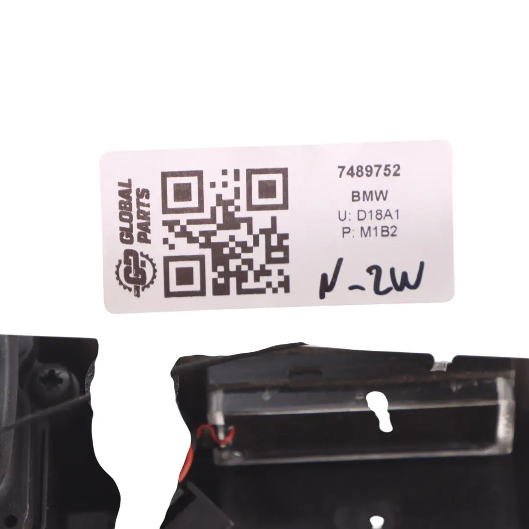 Mini F55 F56 Coperchio posteriore Impugnatura Rivestimento Lucido 7489752