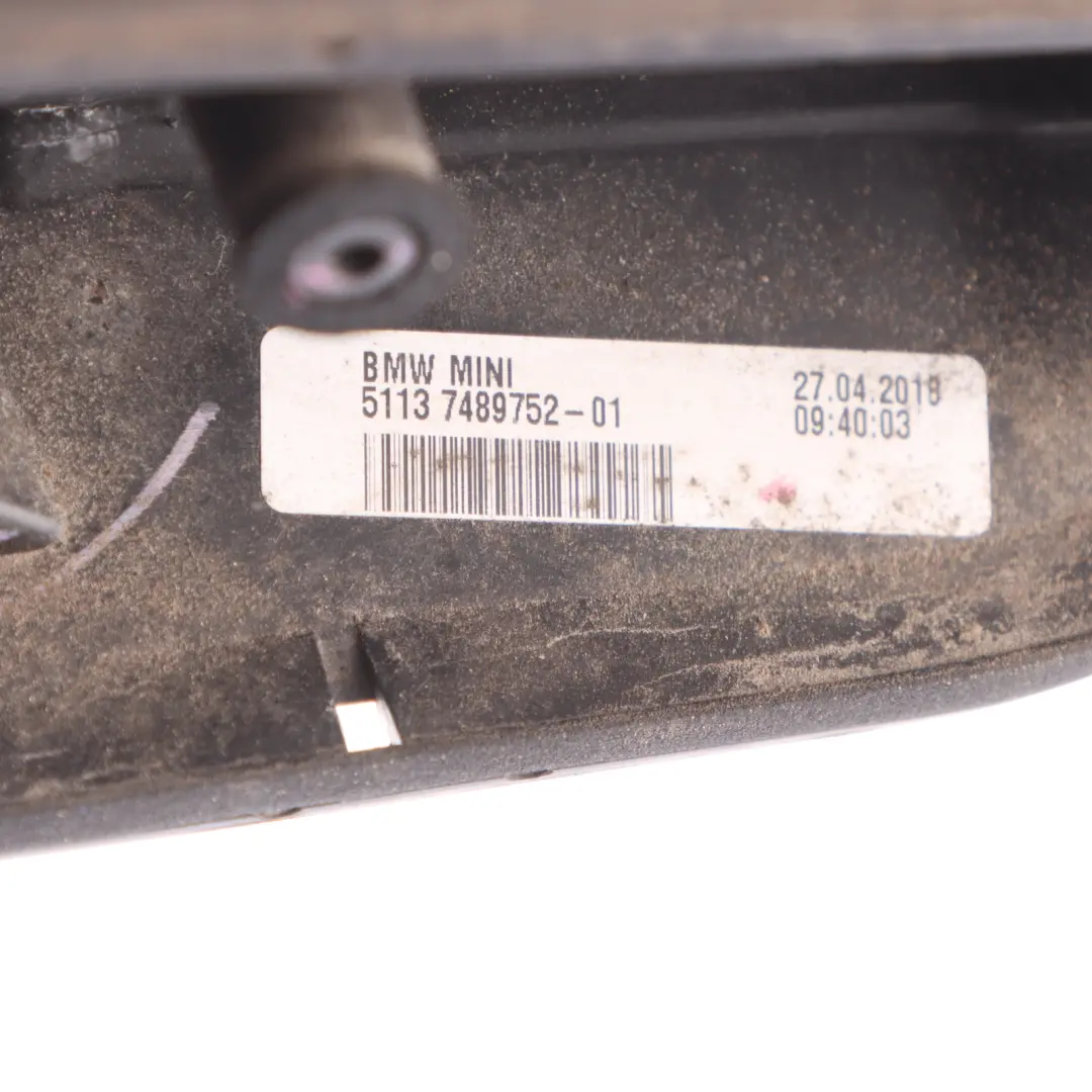 Mini F55 F56 Coperchio posteriore Impugnatura Rivestimento Lucido 7489752