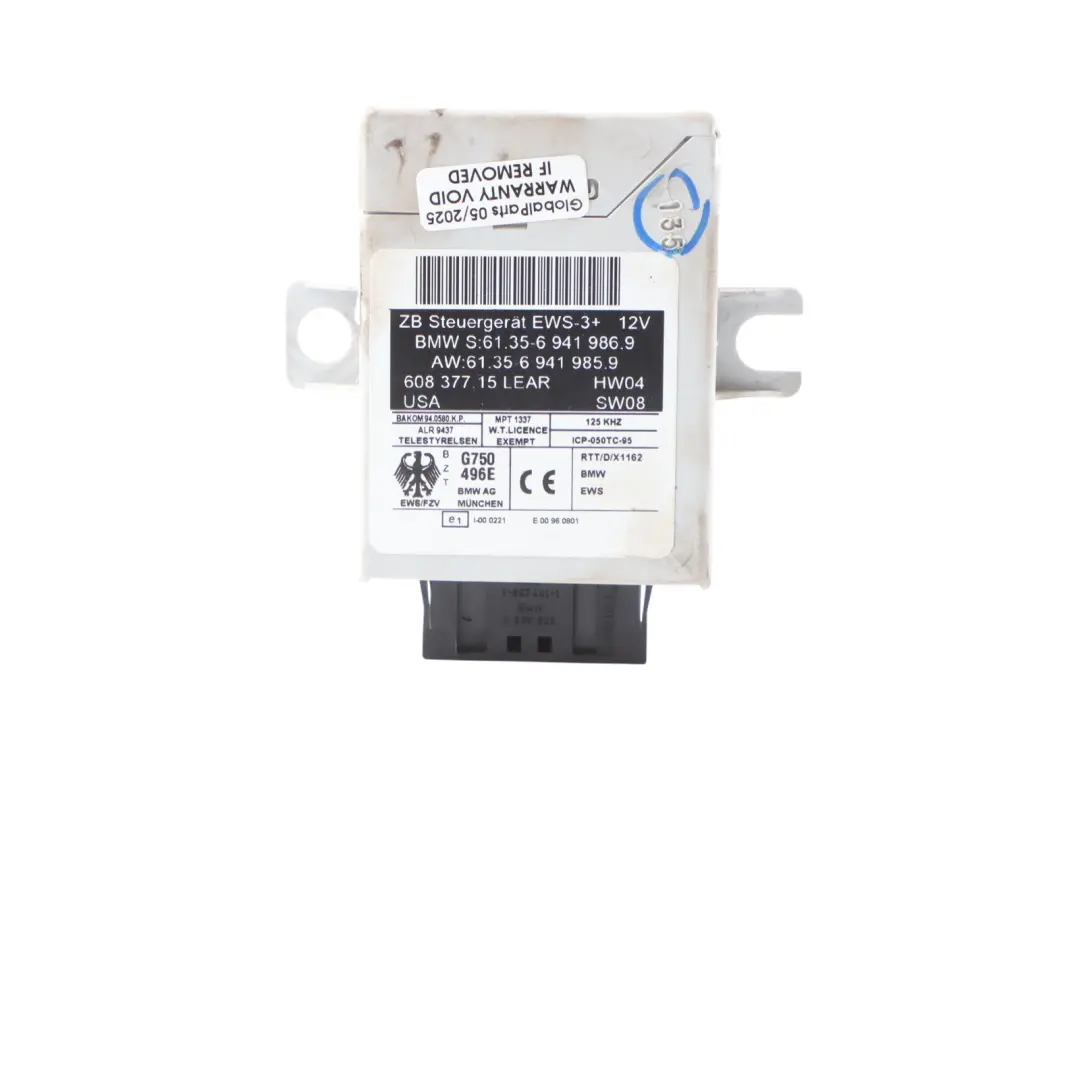 BMW X5 E53 3.0i M54 231HP ECU Engine Kit DME 7545150 Automatic