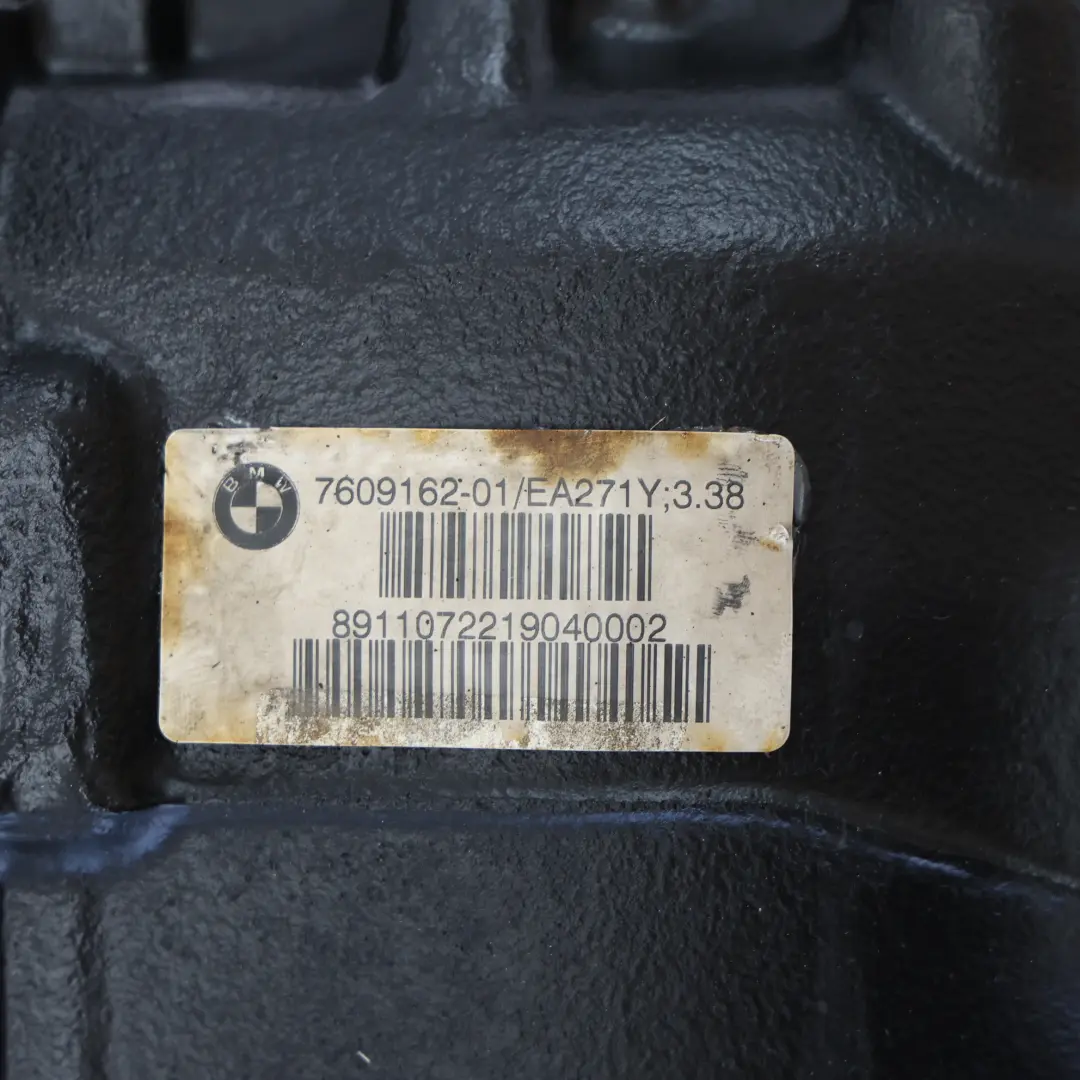 BMW E93 LCI 320d N47N Rear Axle Differential Diff 3,38 Ratio 7609162 WARRANTY